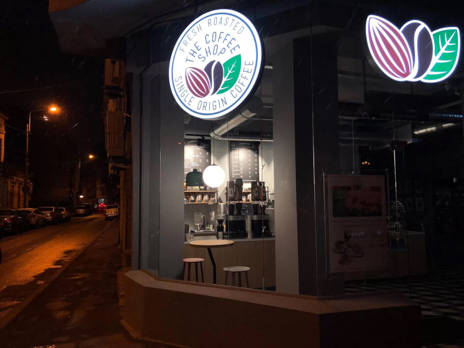 Caseta luminoasa The Coffee Shop 8